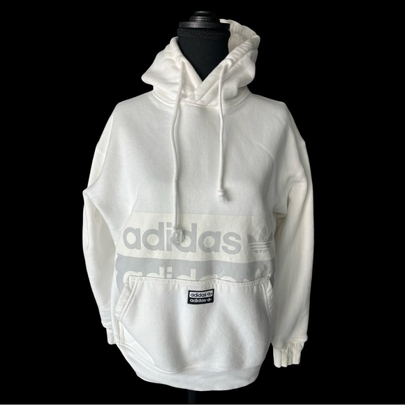 adidas Other - Adidas Cream Hoodie with Logo